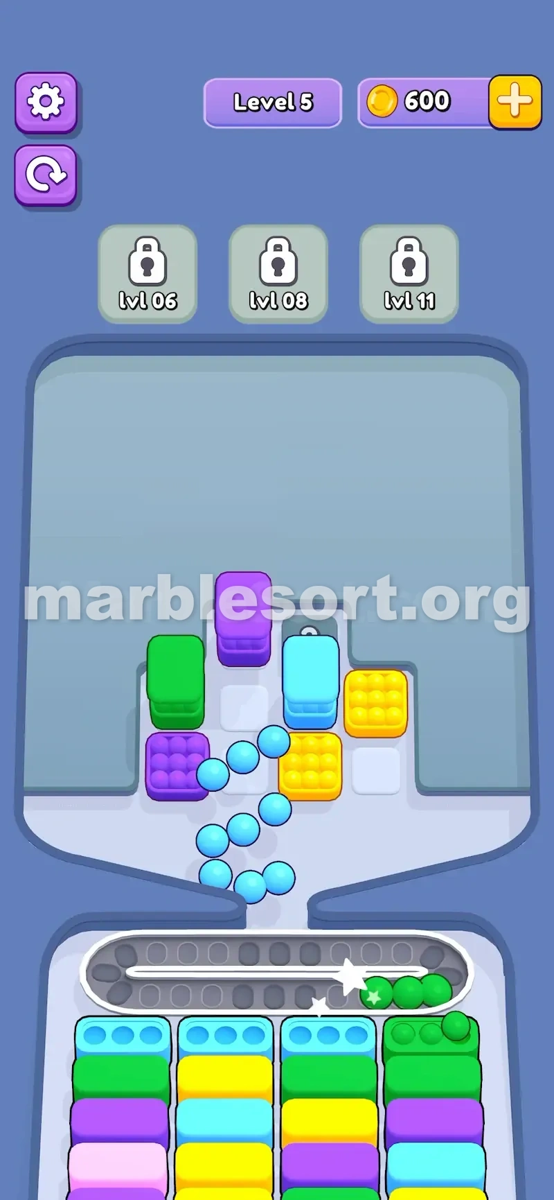 Keep a buffer space