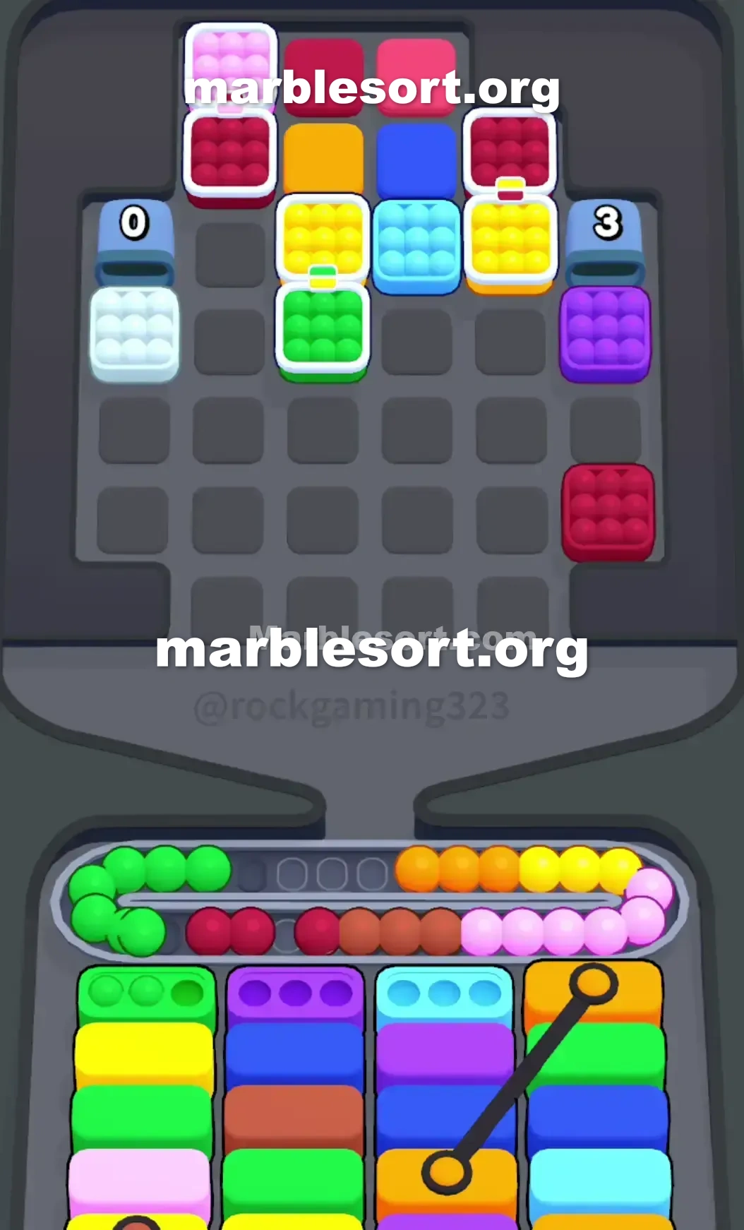 Marble Sort Level 100 screenshot 3