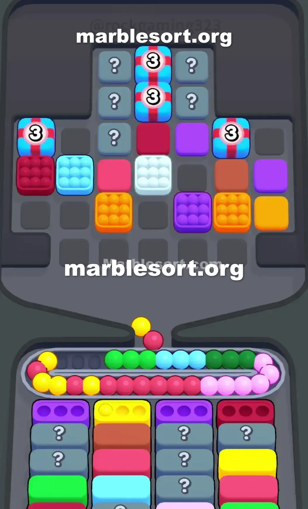 Marble Sort Level 104 screenshot 2