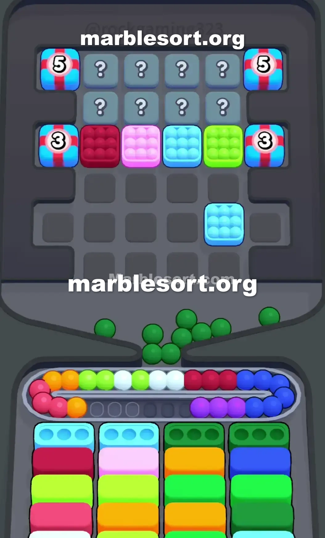Marble Sort Level 107 screenshot 2