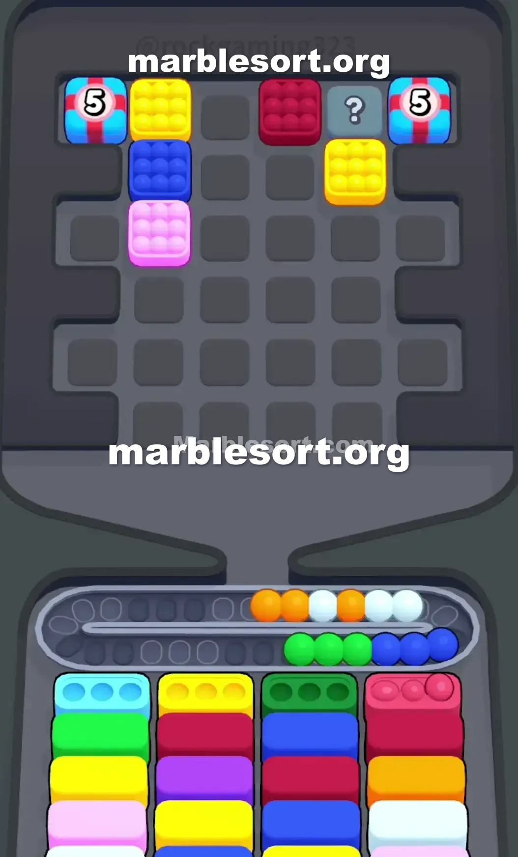Marble Sort Level 107 screenshot 3