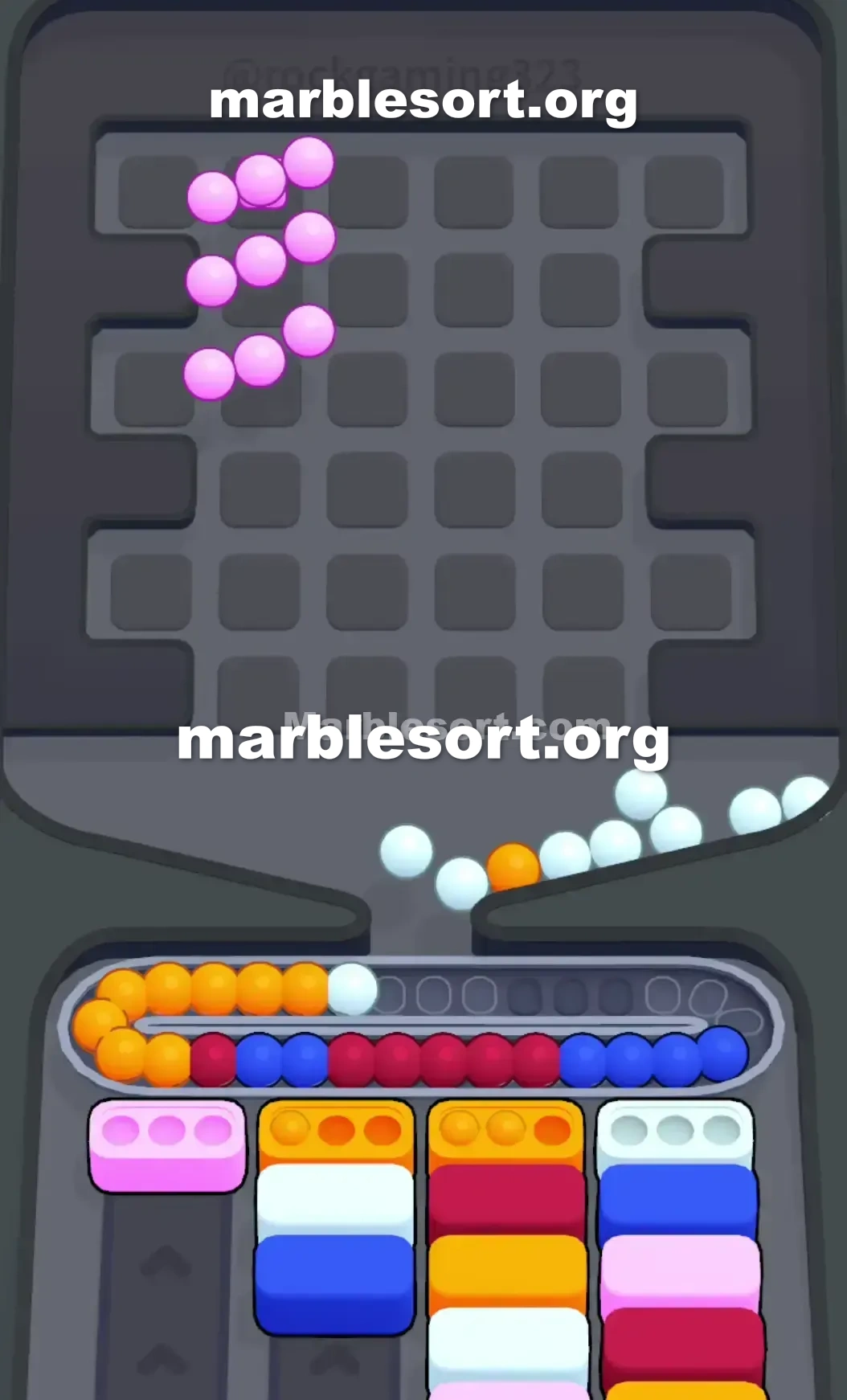 Marble Sort Level 107 screenshot 4
