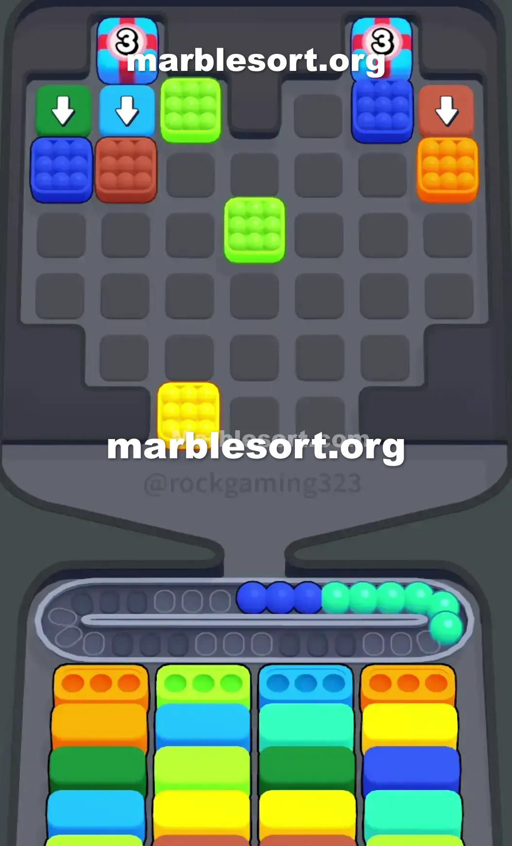 Marble Sort Level 110 screenshot 3