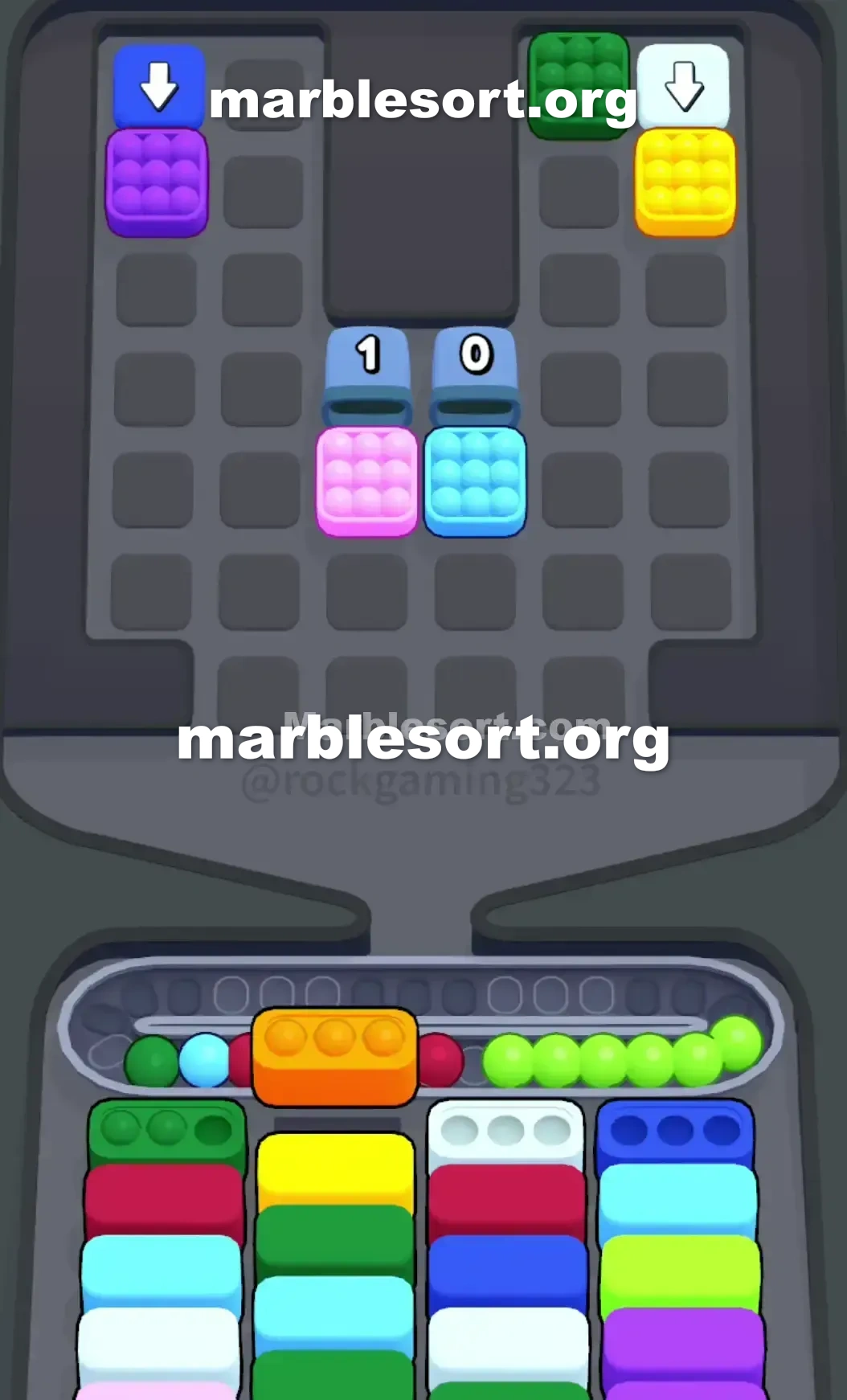 Marble Sort Level 114 screenshot 3