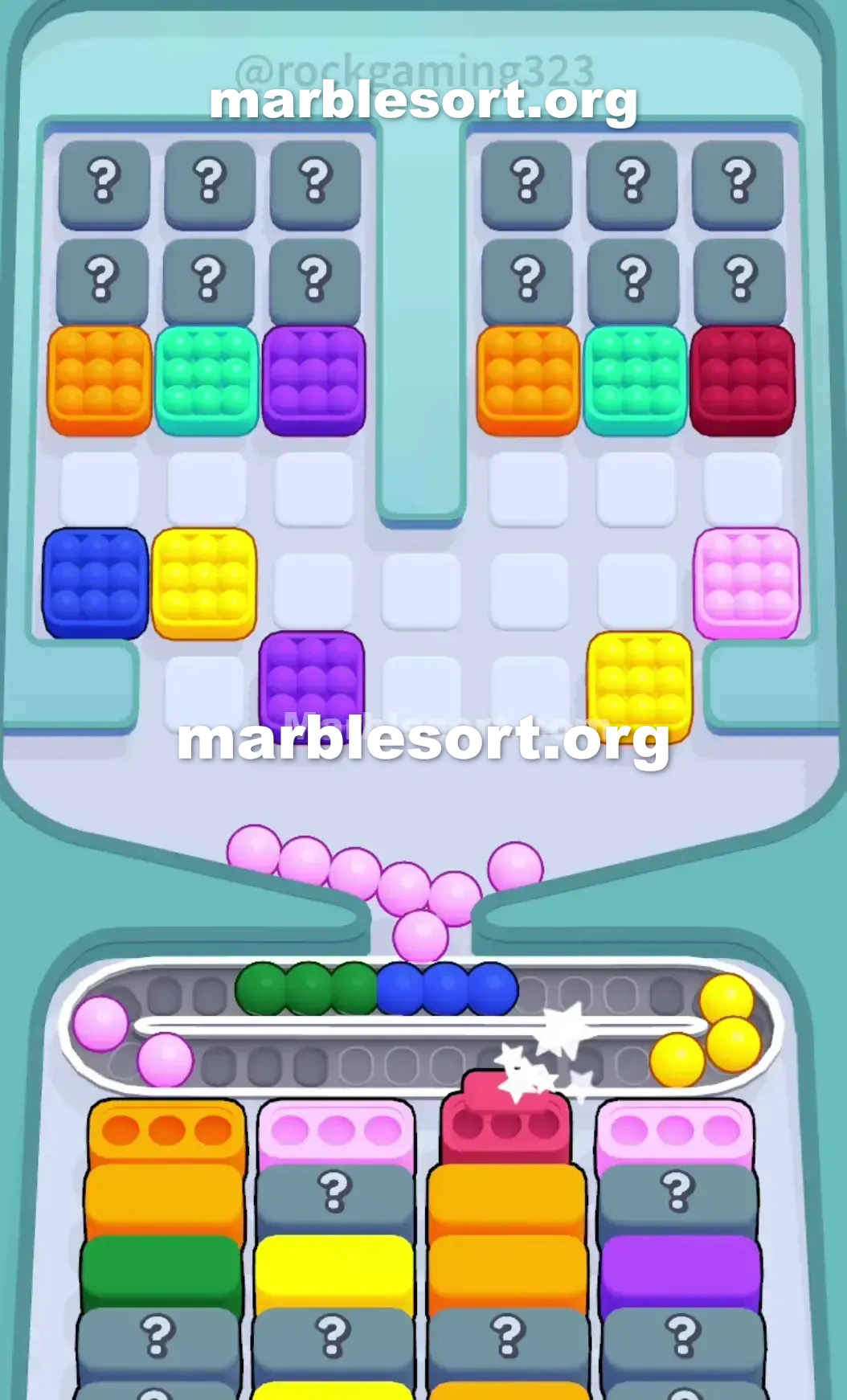 Marble Sort Level 115 screenshot 2
