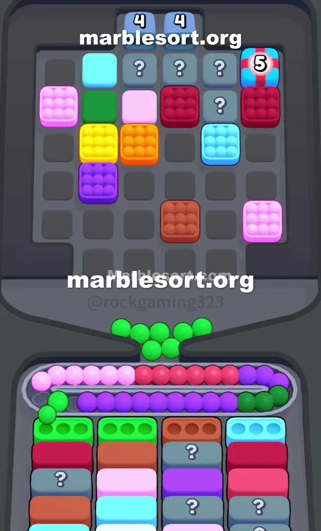 Marble Sort Level 117 screenshot 2