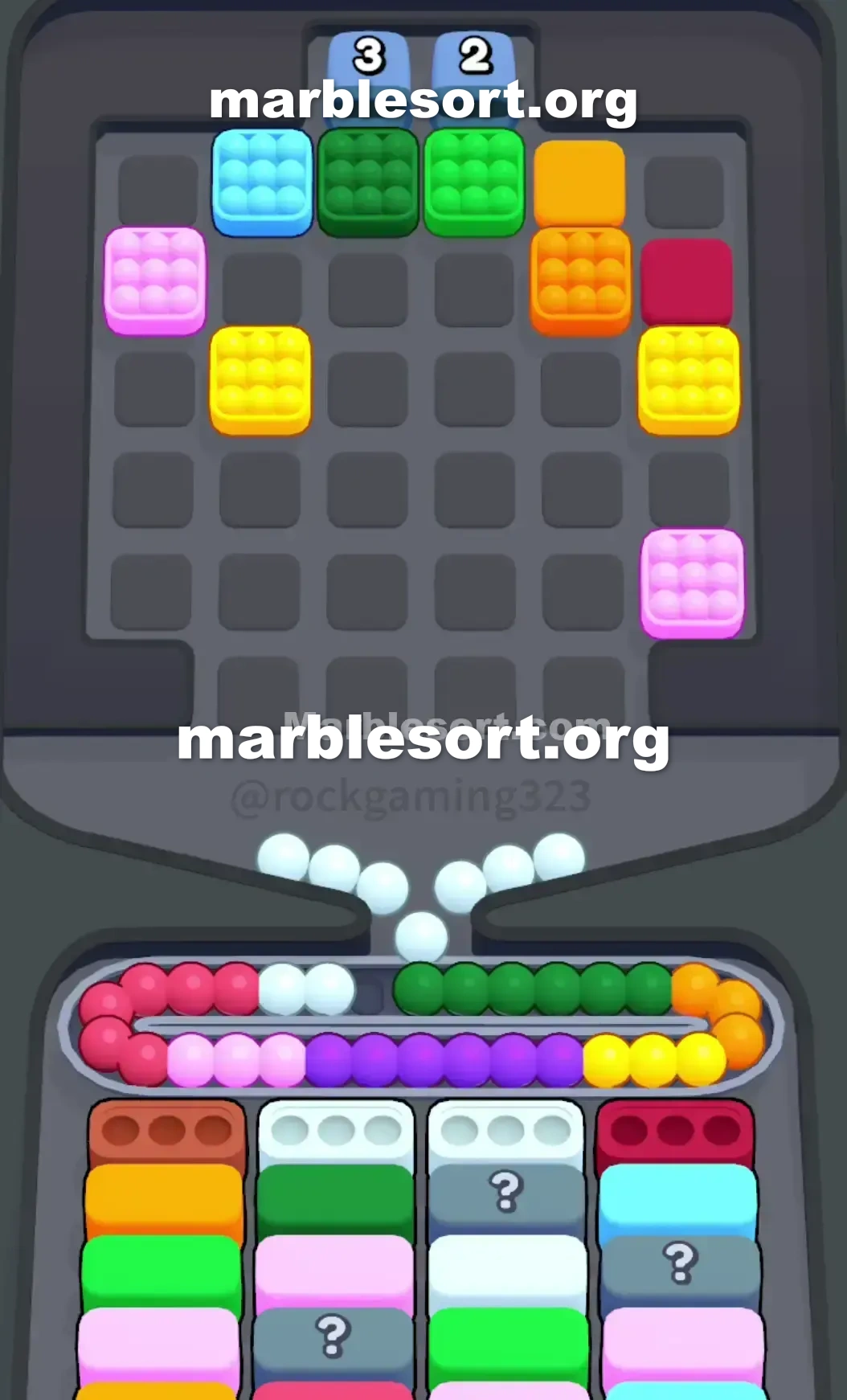 Marble Sort Level 117 screenshot 3