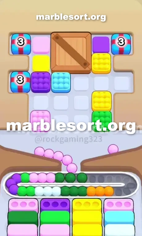 Marble Sort Level 125 screenshot 2