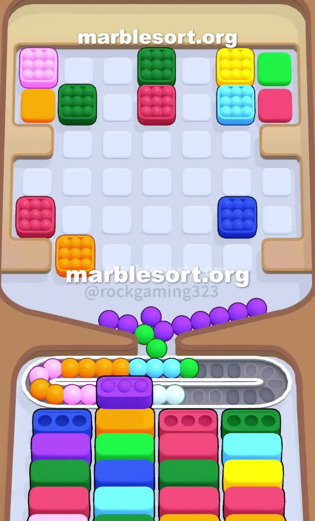 Marble Sort Level 126 screenshot 3