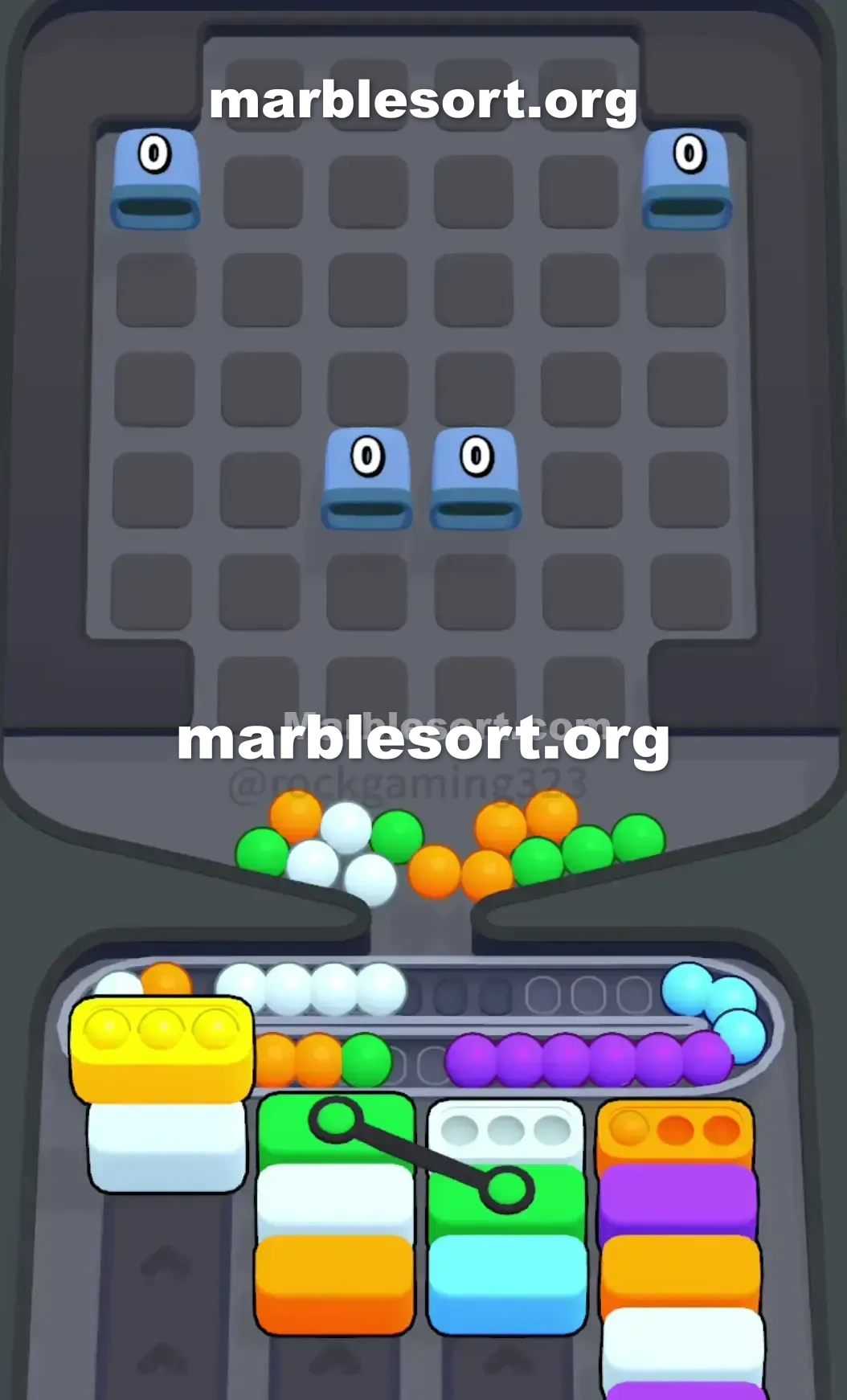 Marble Sort Level 127 screenshot 4