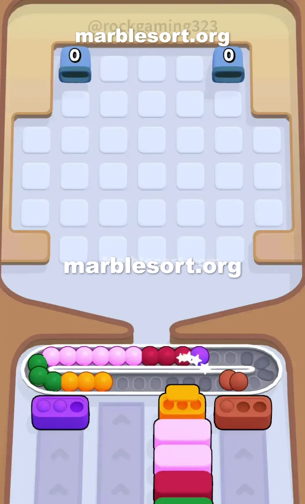 Marble Sort Level 128 screenshot 4