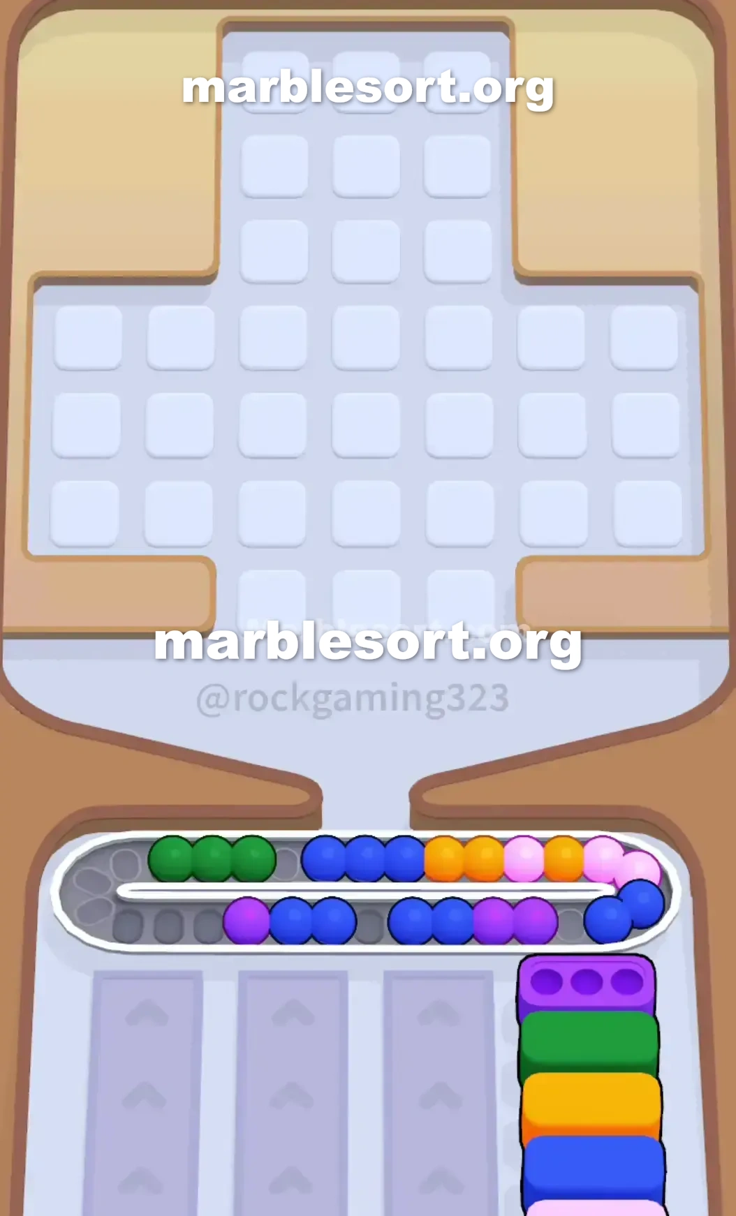 Marble Sort Level 129 screenshot 4