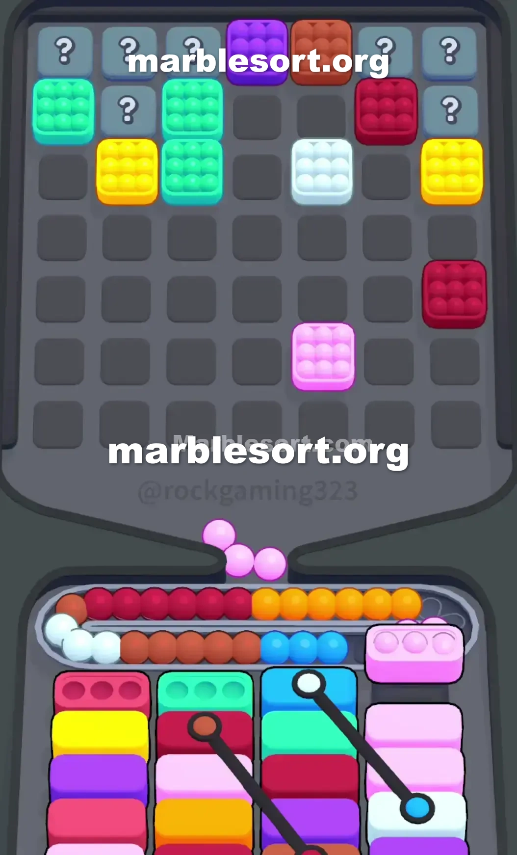 Marble Sort Level 130 screenshot 3