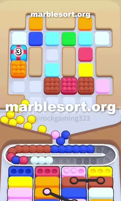 Marble Sort Level 131 screenshot 2