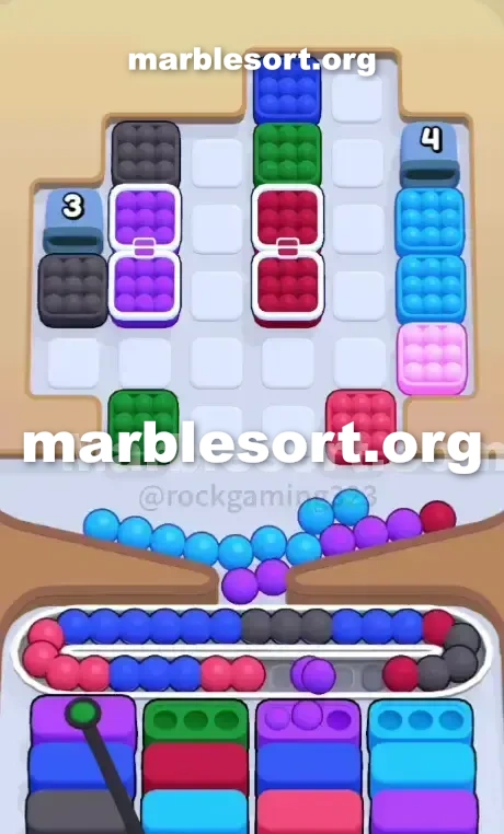 Marble Sort Level 132 screenshot 2