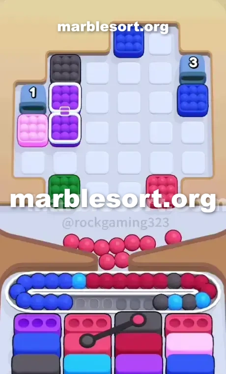 Marble Sort Level 132 screenshot 3
