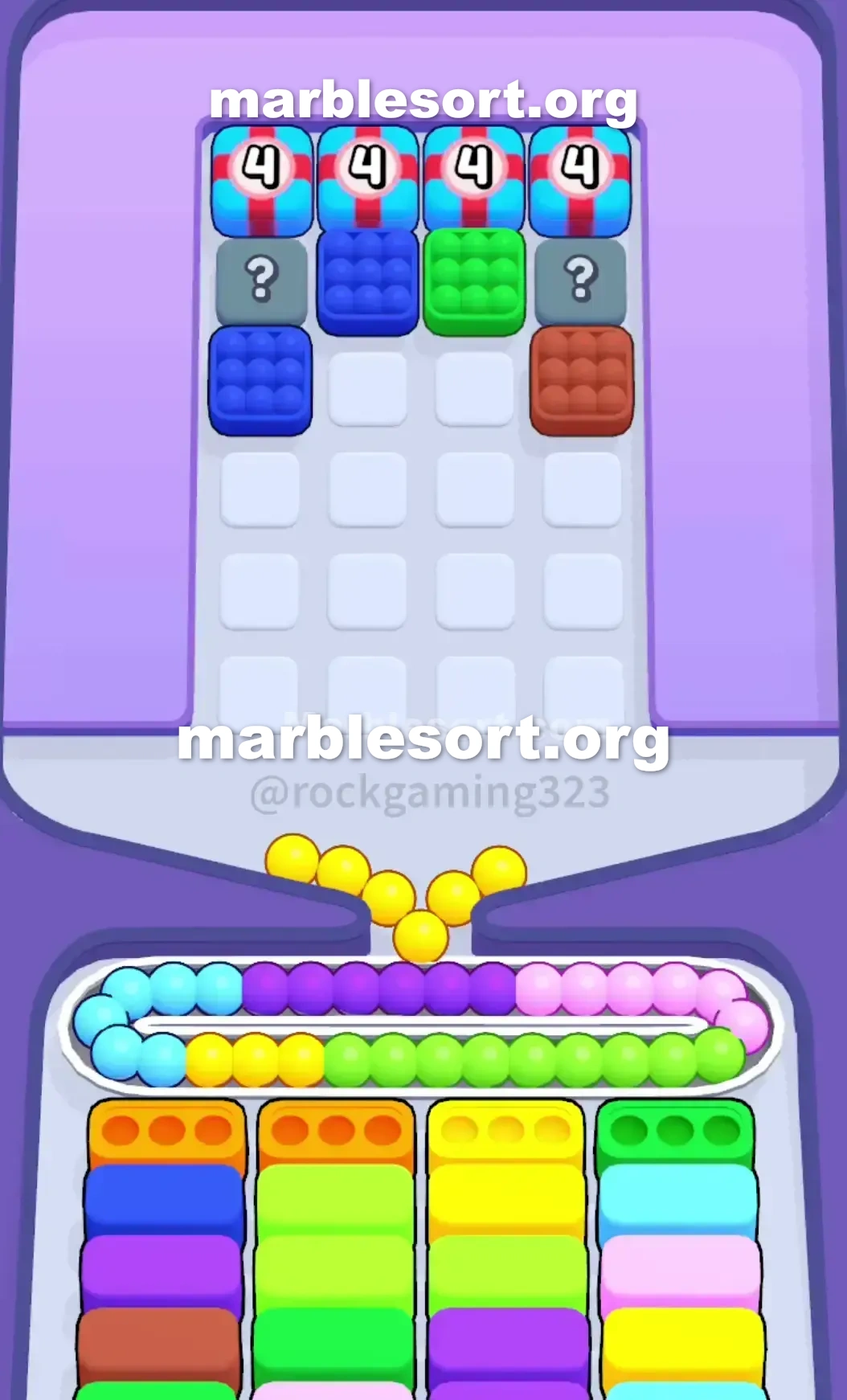 Marble Sort Level 133 screenshot 2