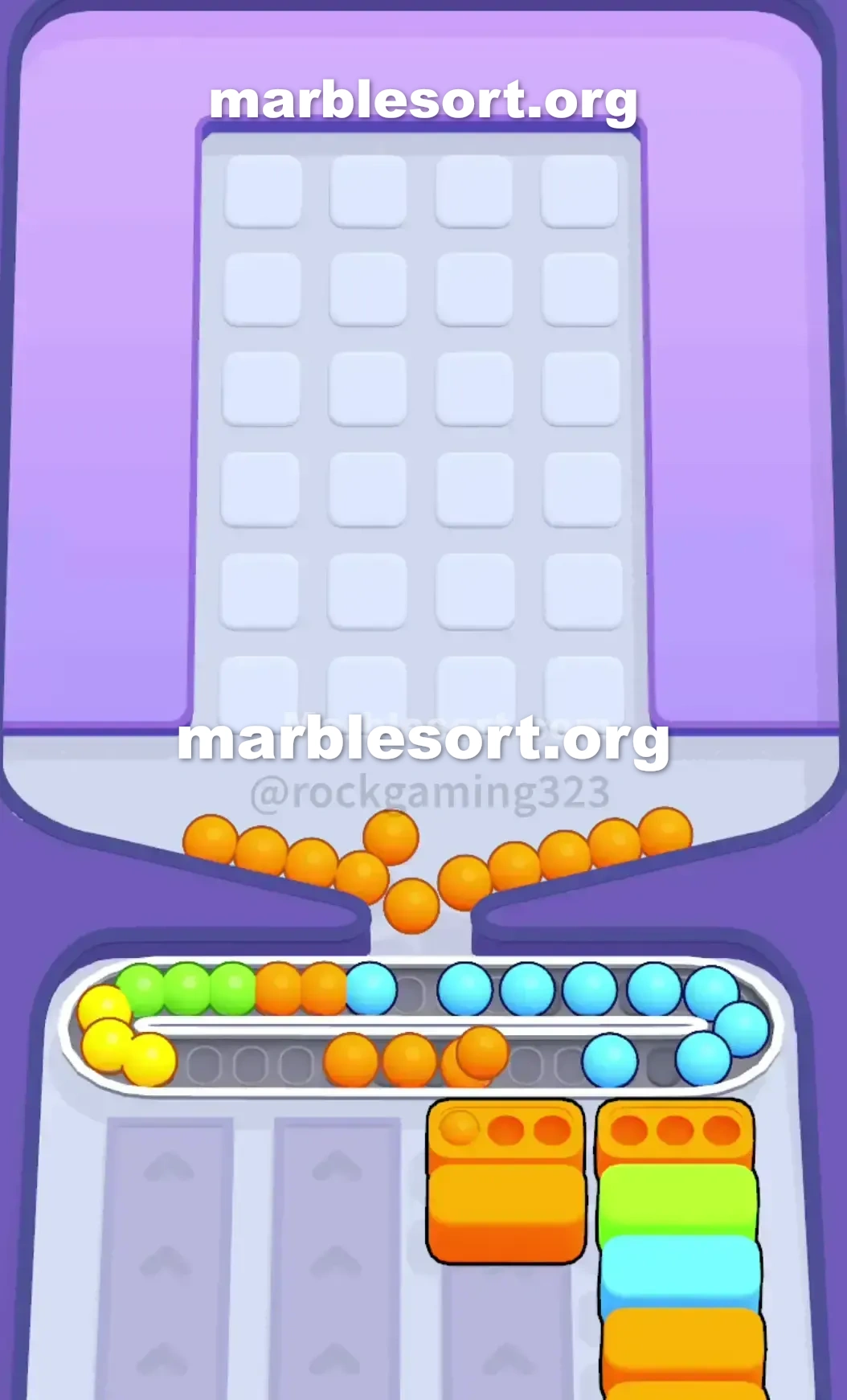 Marble Sort Level 133 screenshot 4