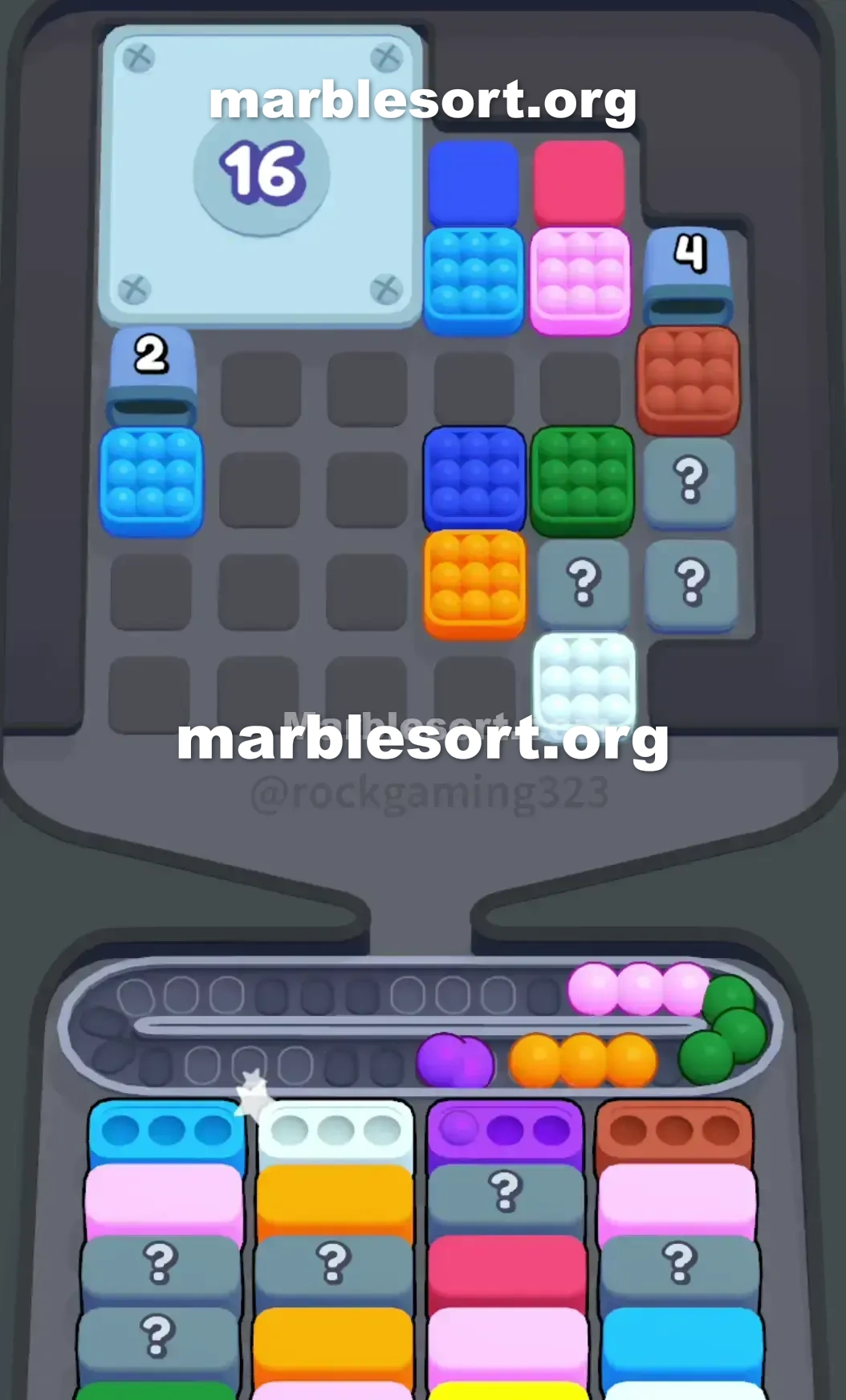 Marble Sort Level 134 screenshot 2