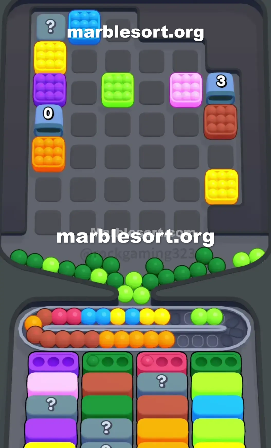 Marble Sort Level 134 screenshot 3