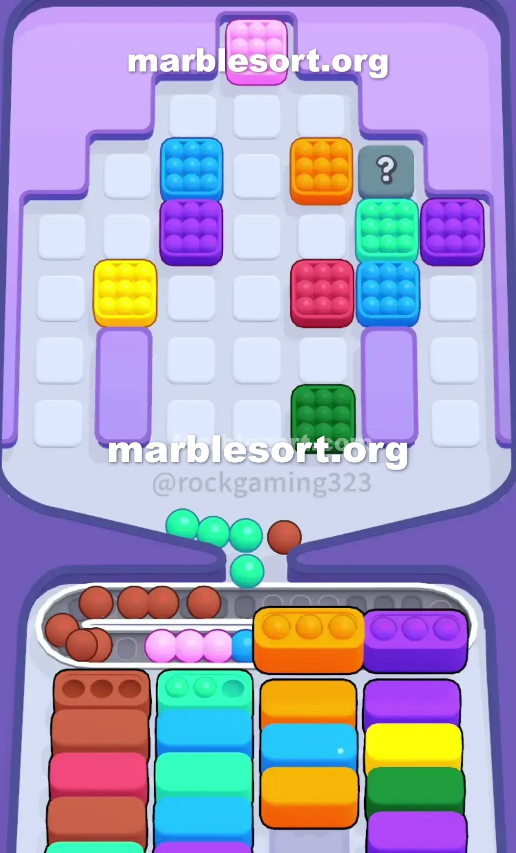 Marble Sort Level 135 screenshot 3