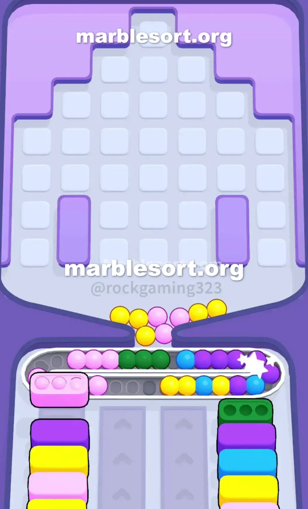 Marble Sort Level 135 screenshot 4