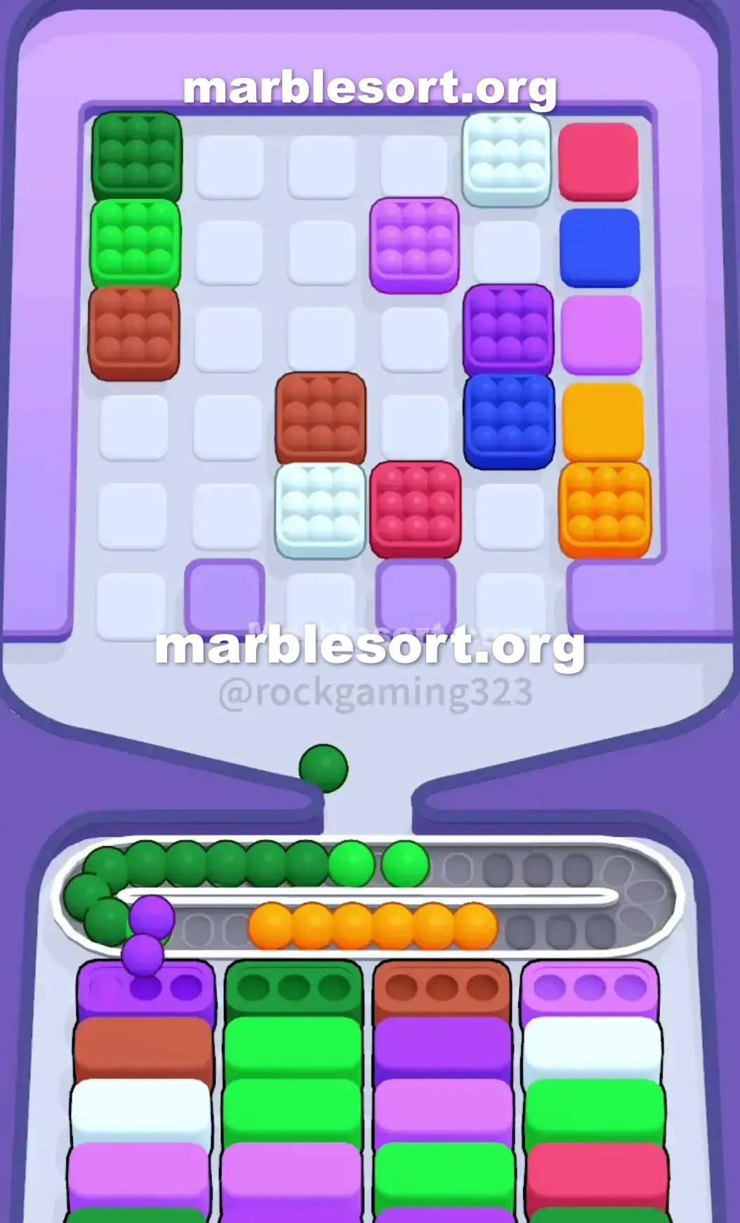 Marble Sort Level 138 screenshot 3
