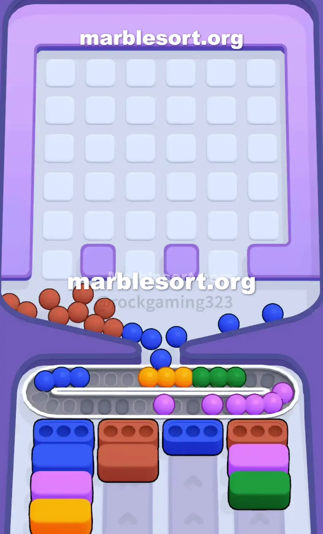 Marble Sort Level 138 screenshot 4