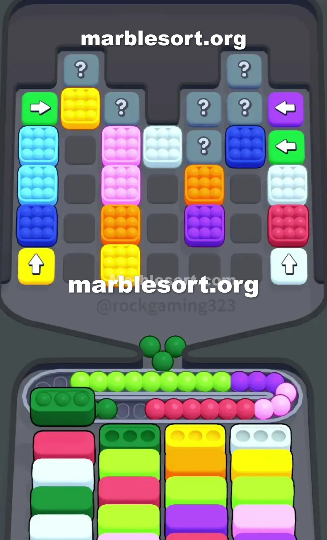 Marble Sort Level 139 screenshot 2
