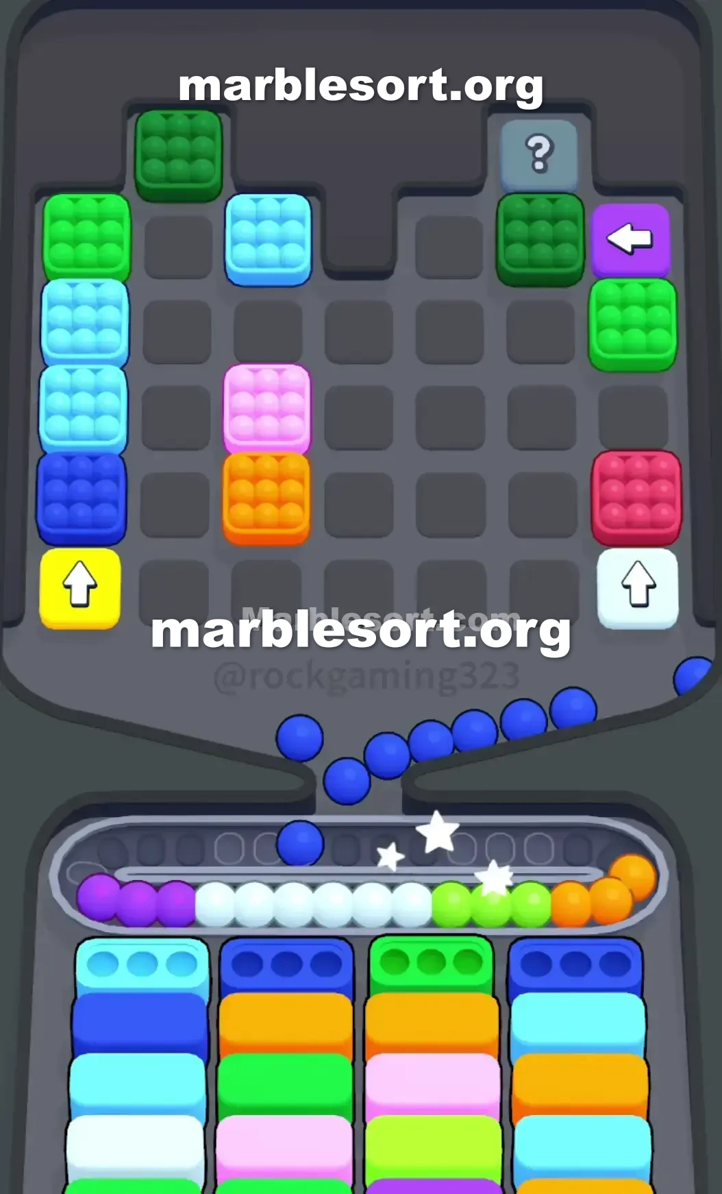 Marble Sort Level 139 screenshot 3