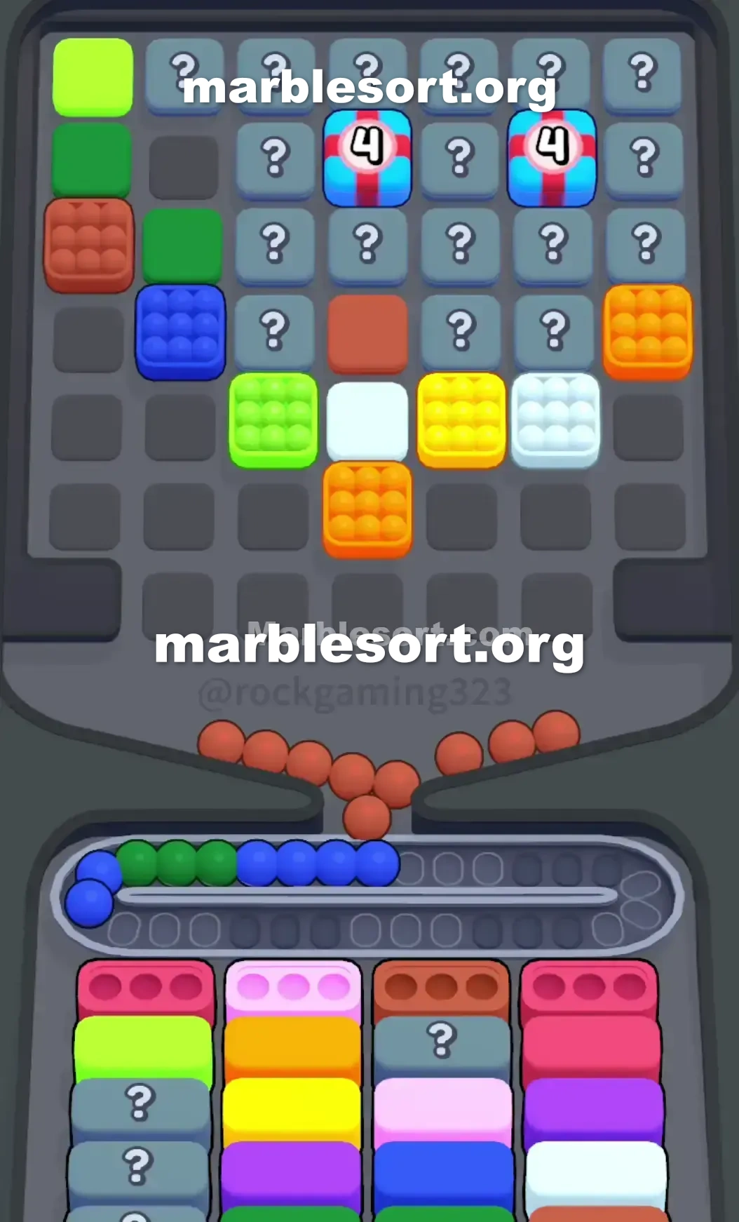 Marble Sort Level 140 screenshot 2