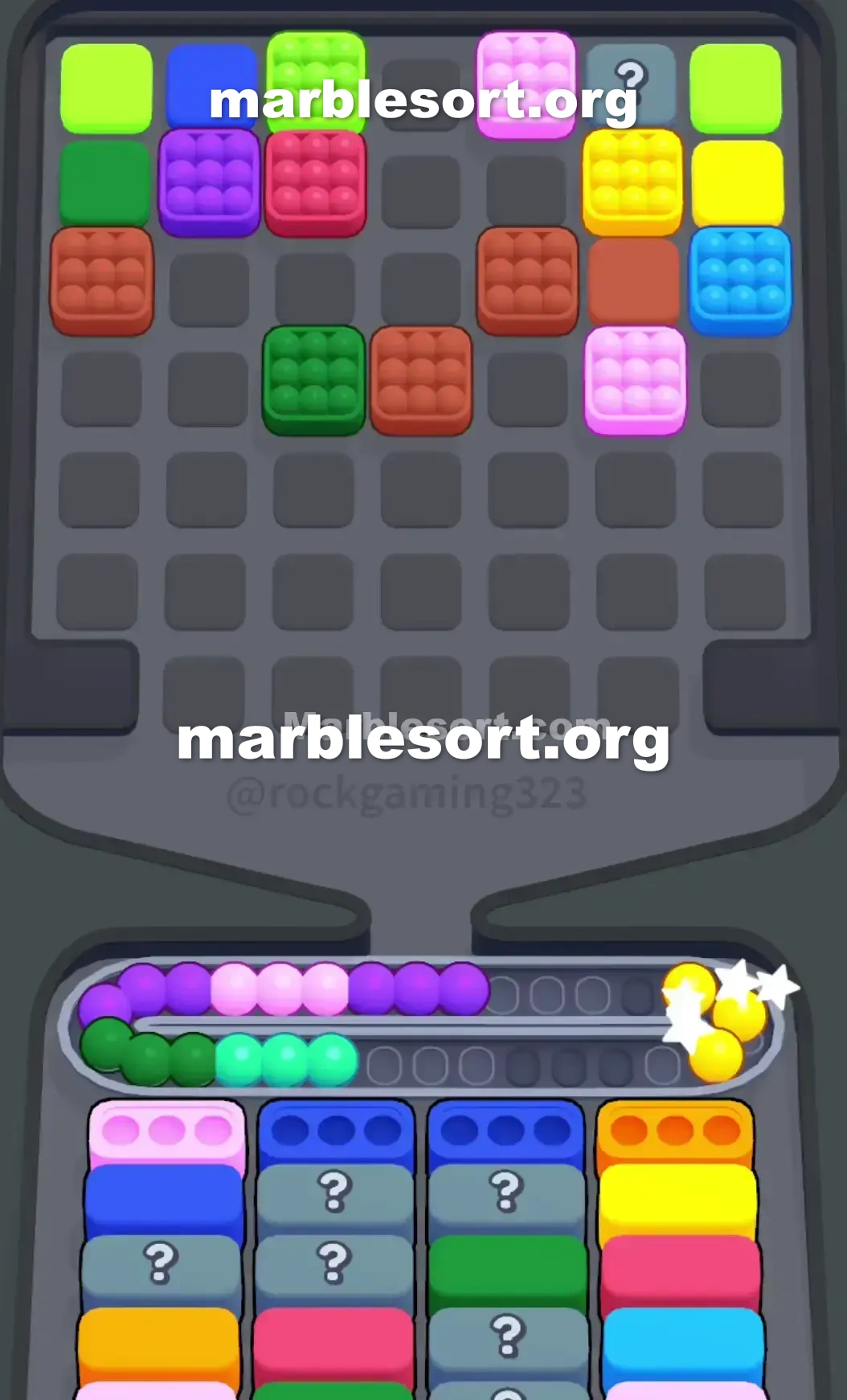 Marble Sort Level 140 screenshot 3