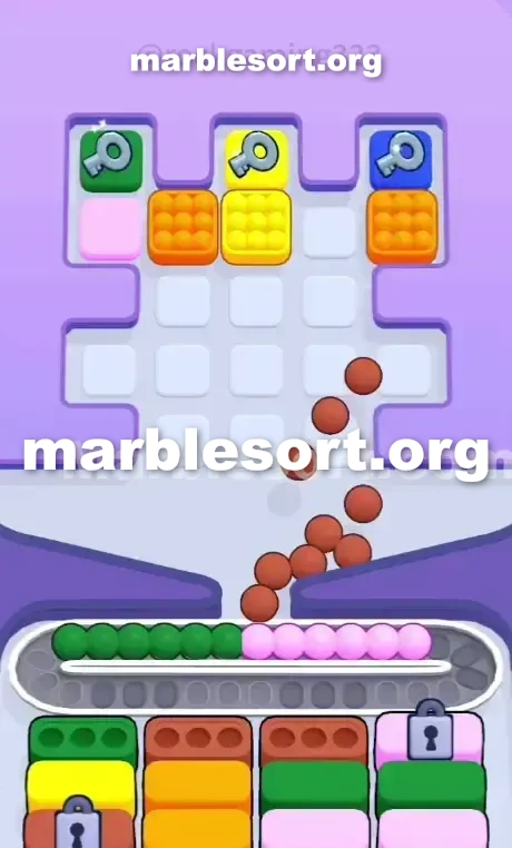 Marble Sort Level 142 screenshot 3