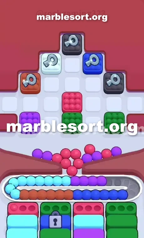 Marble Sort Level 145 screenshot 3