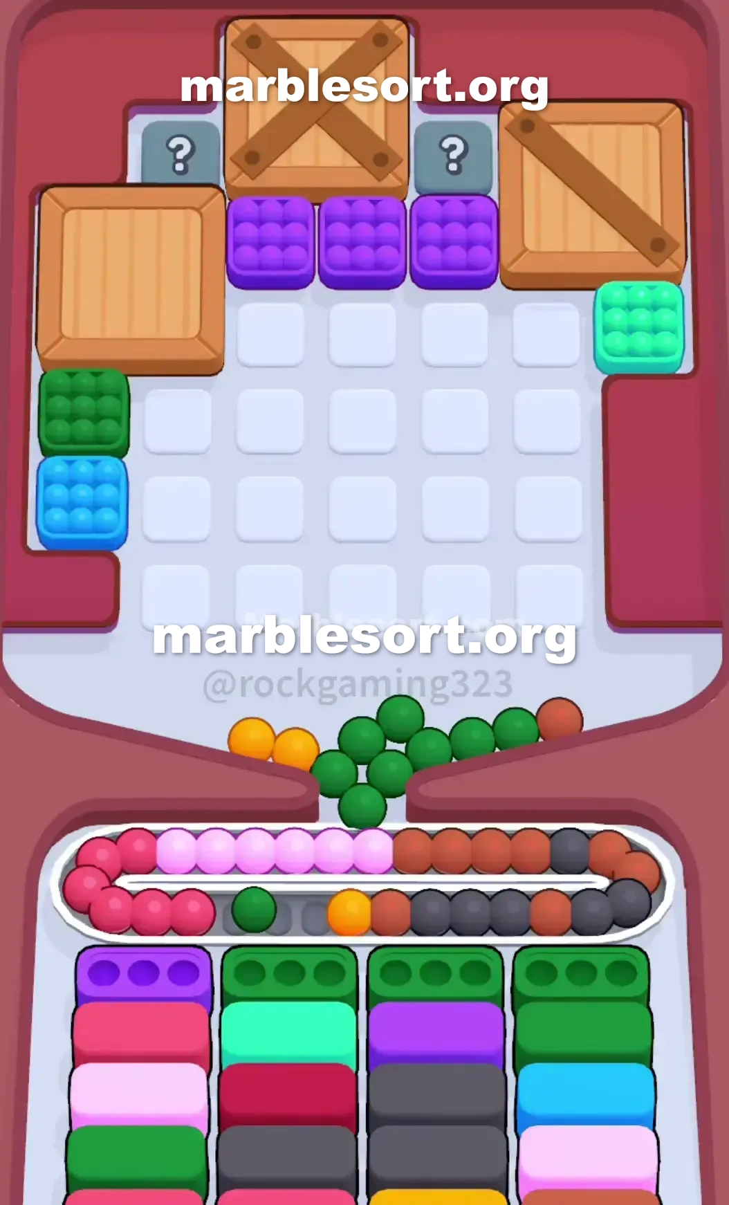 Marble Sort Level 148 screenshot 2