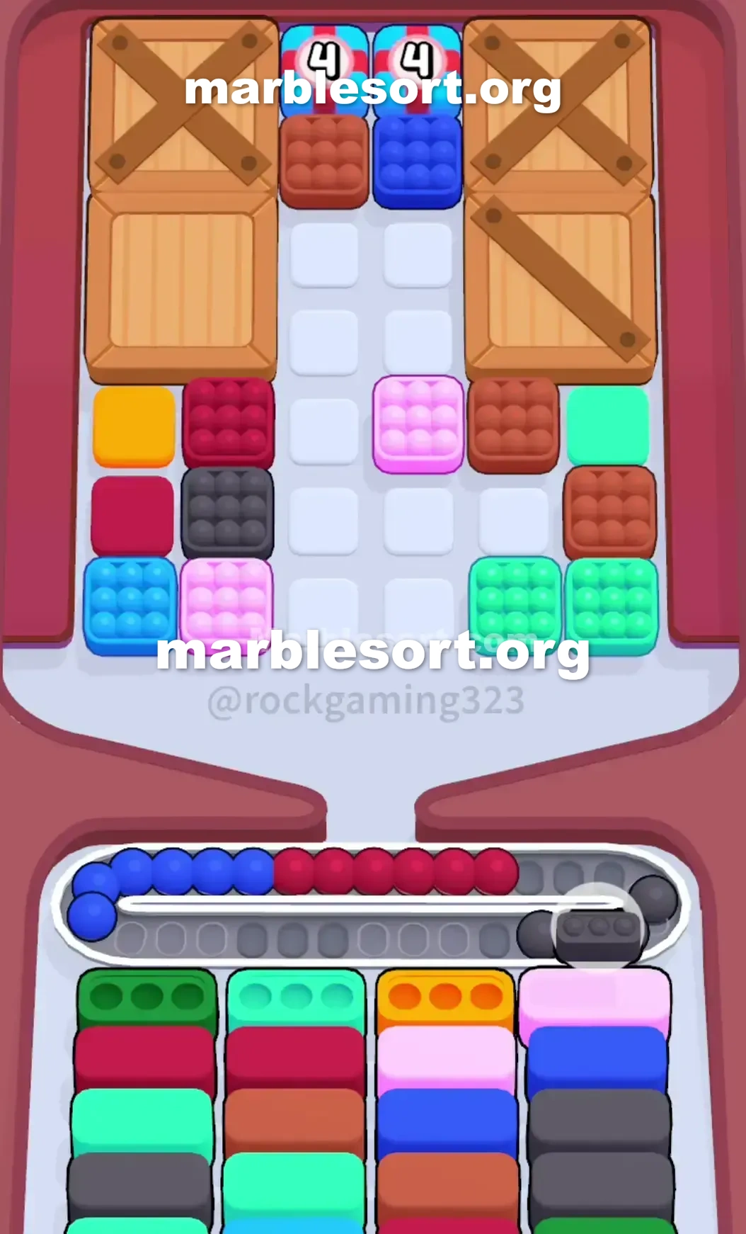 Marble Sort Level 149 screenshot 2