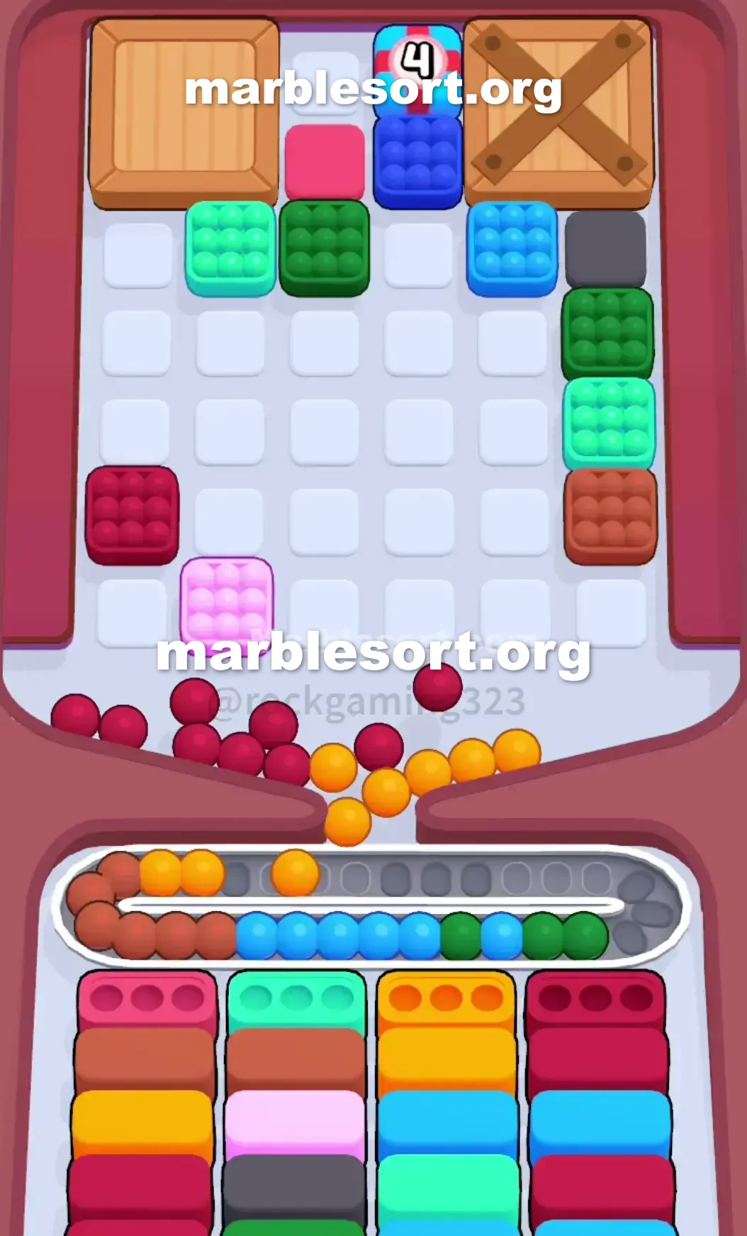Marble Sort Level 149 screenshot 3