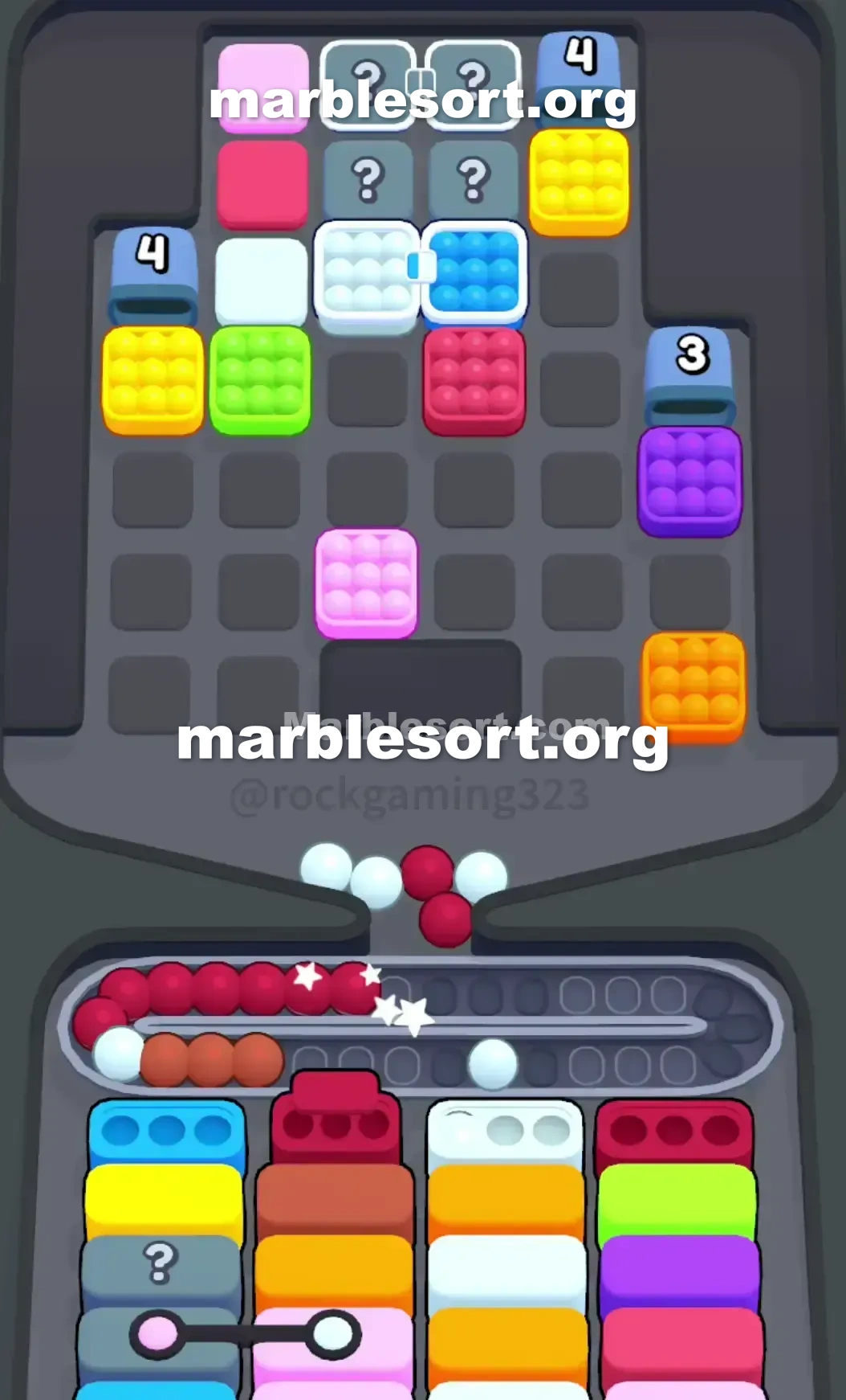 Marble Sort Level 150 screenshot 2