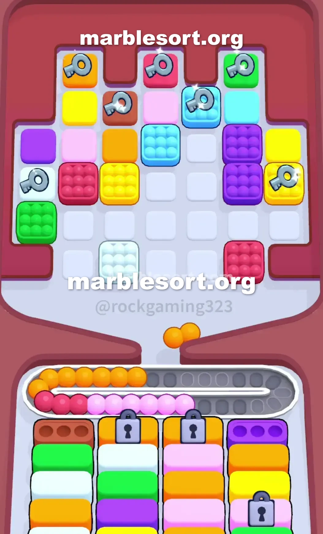 Marble Sort Level 151 screenshot 2