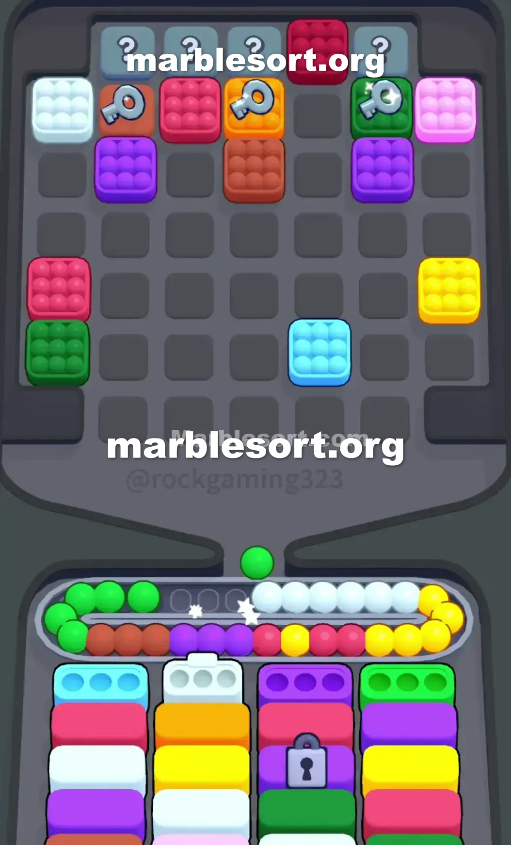 Marble Sort Level 154 screenshot 3