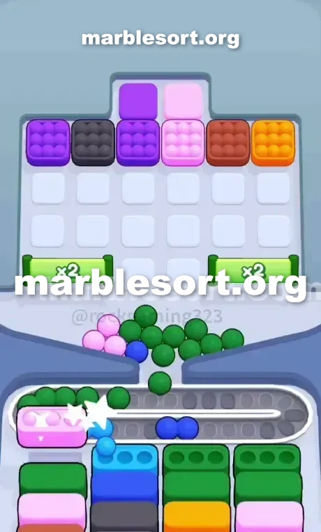 Marble Sort Level 155 screenshot 3