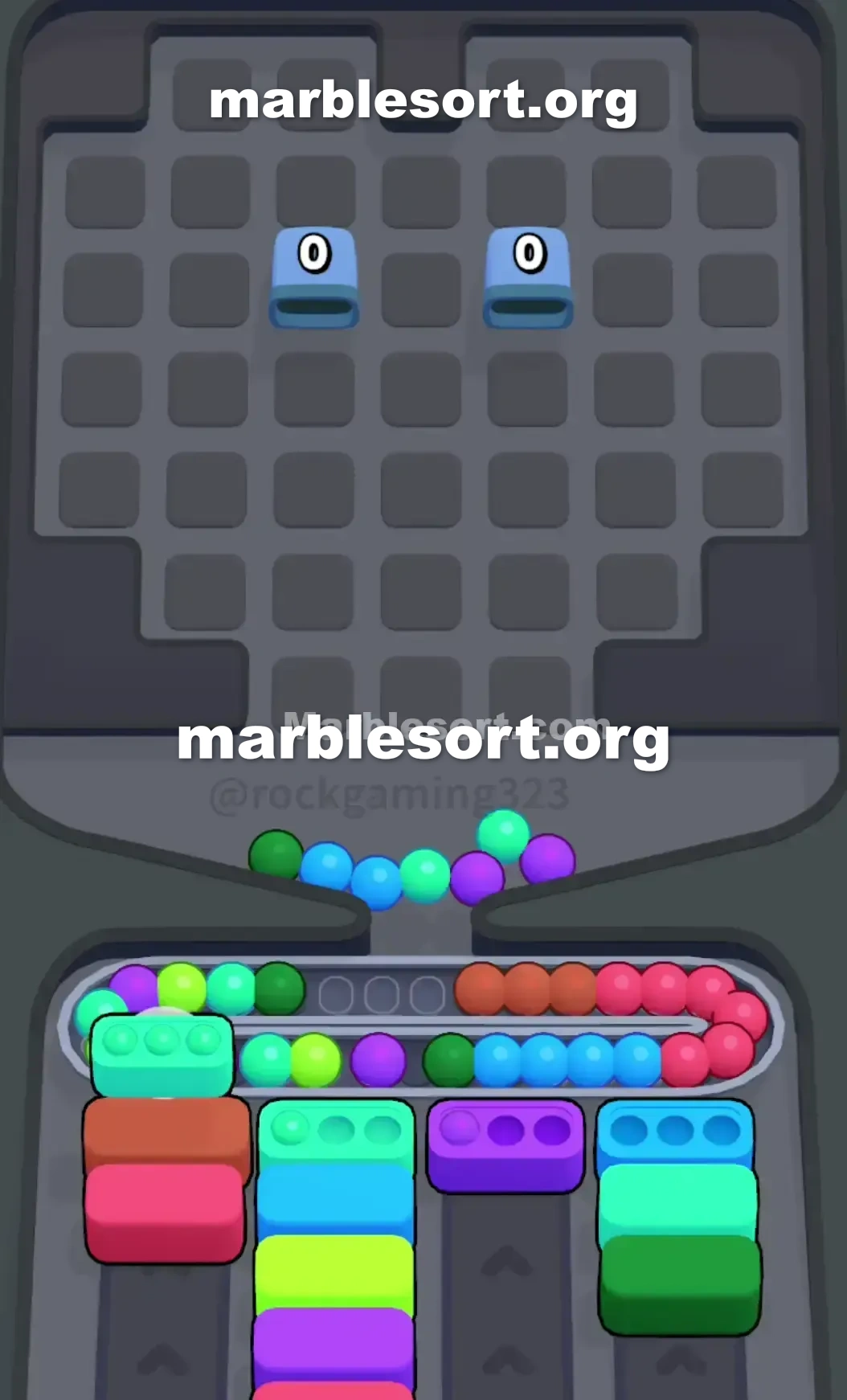 Marble Sort Level 160 screenshot 2