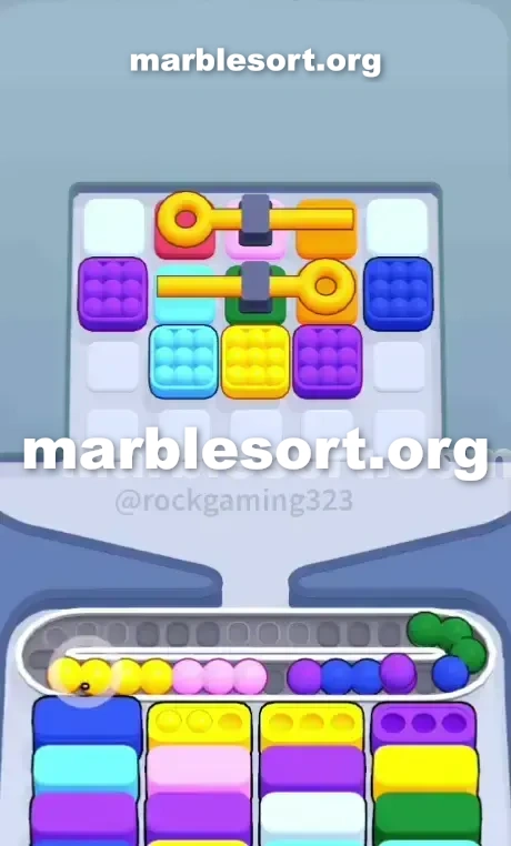 Marble Sort Level 161 screenshot 2