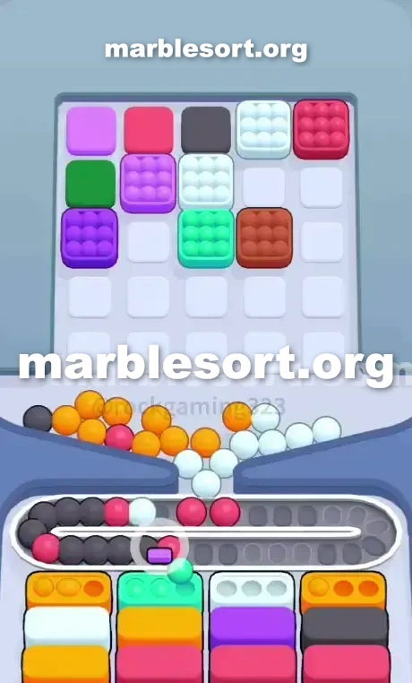 Marble Sort Level 162 screenshot 3