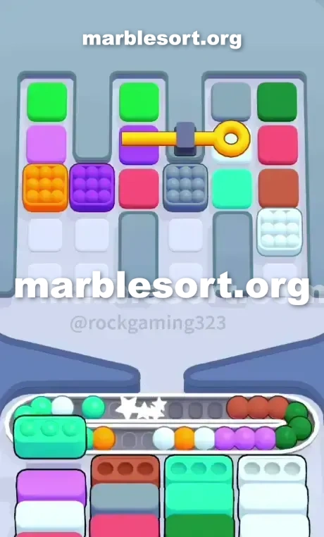 Marble Sort Level 163 screenshot 2