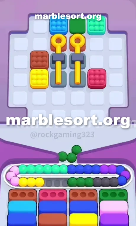 Marble Sort Level 166 screenshot 2