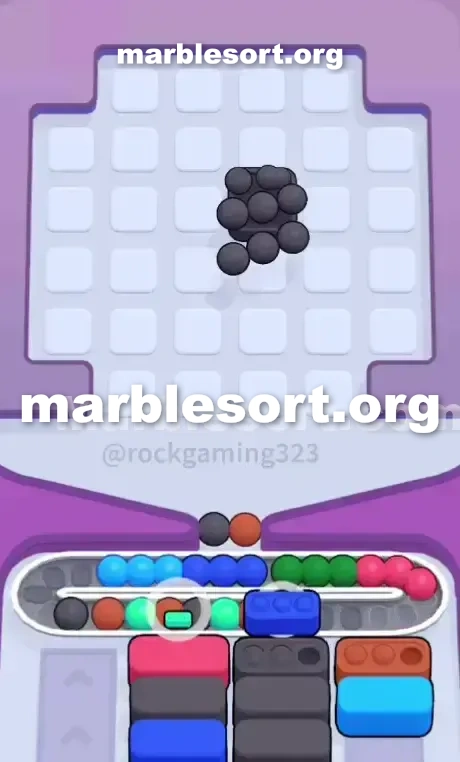 Marble Sort Level 166 screenshot 3