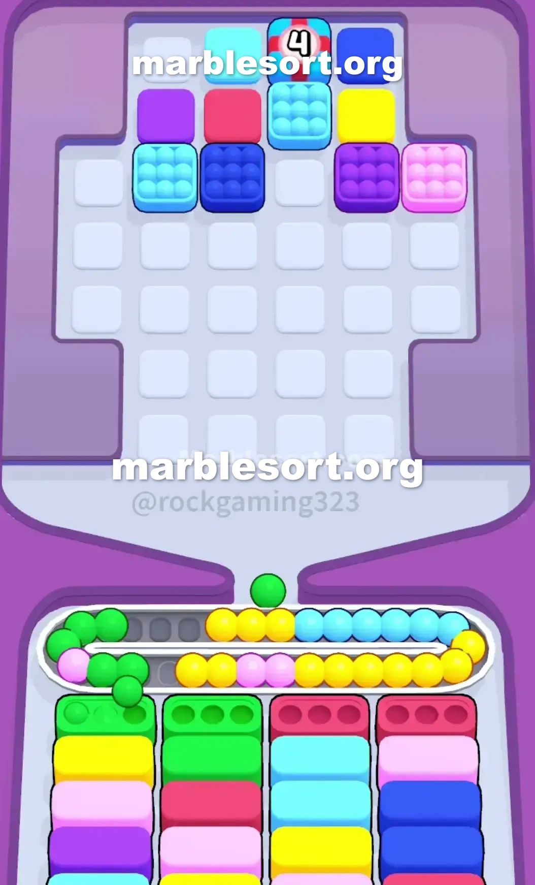 Marble Sort Level 168 screenshot 3