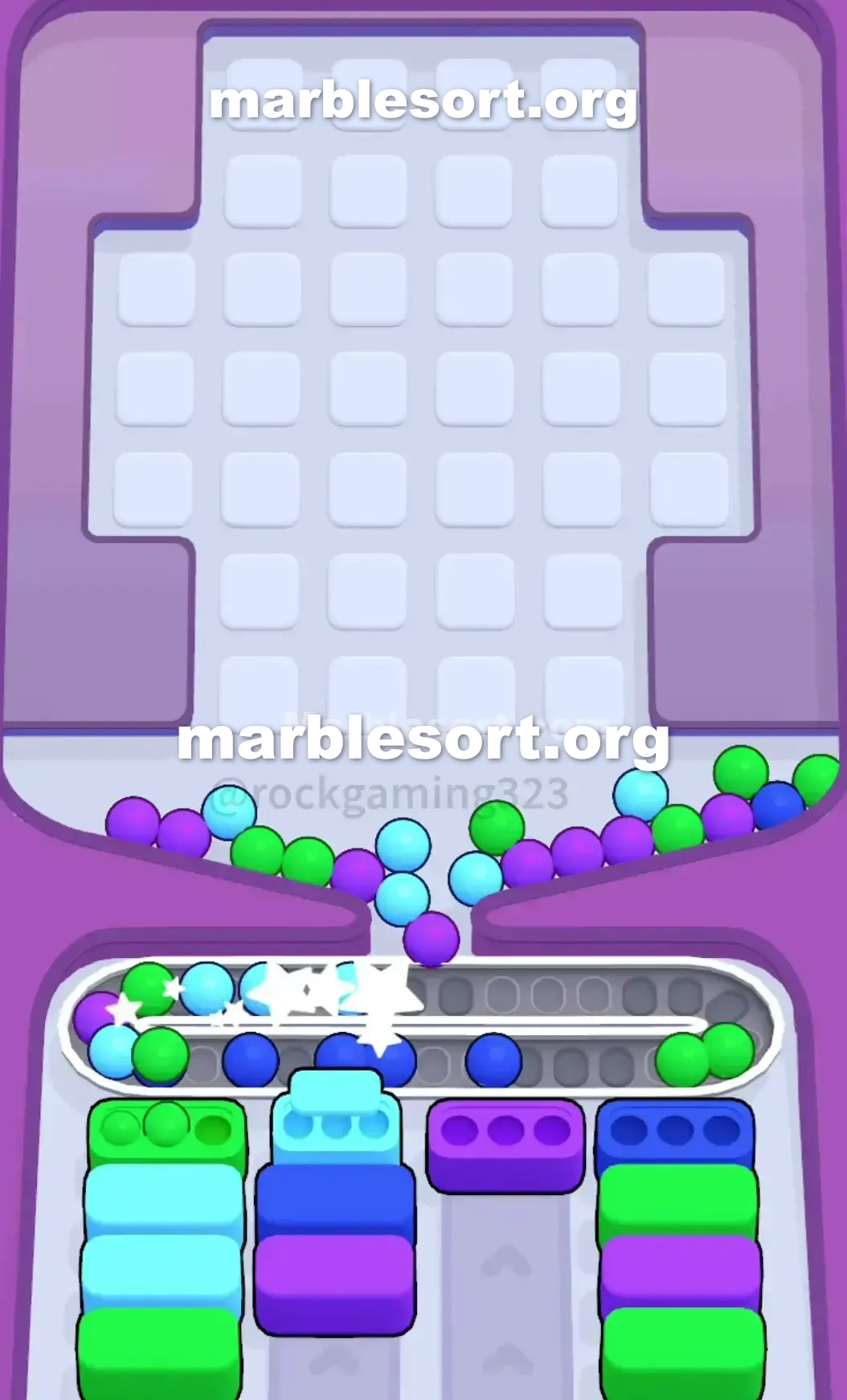 Marble Sort Level 168 screenshot 4