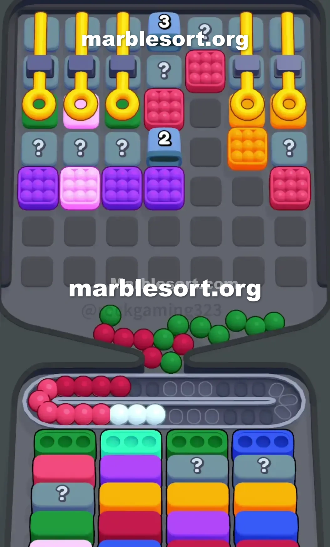Marble Sort Level 170 screenshot 2